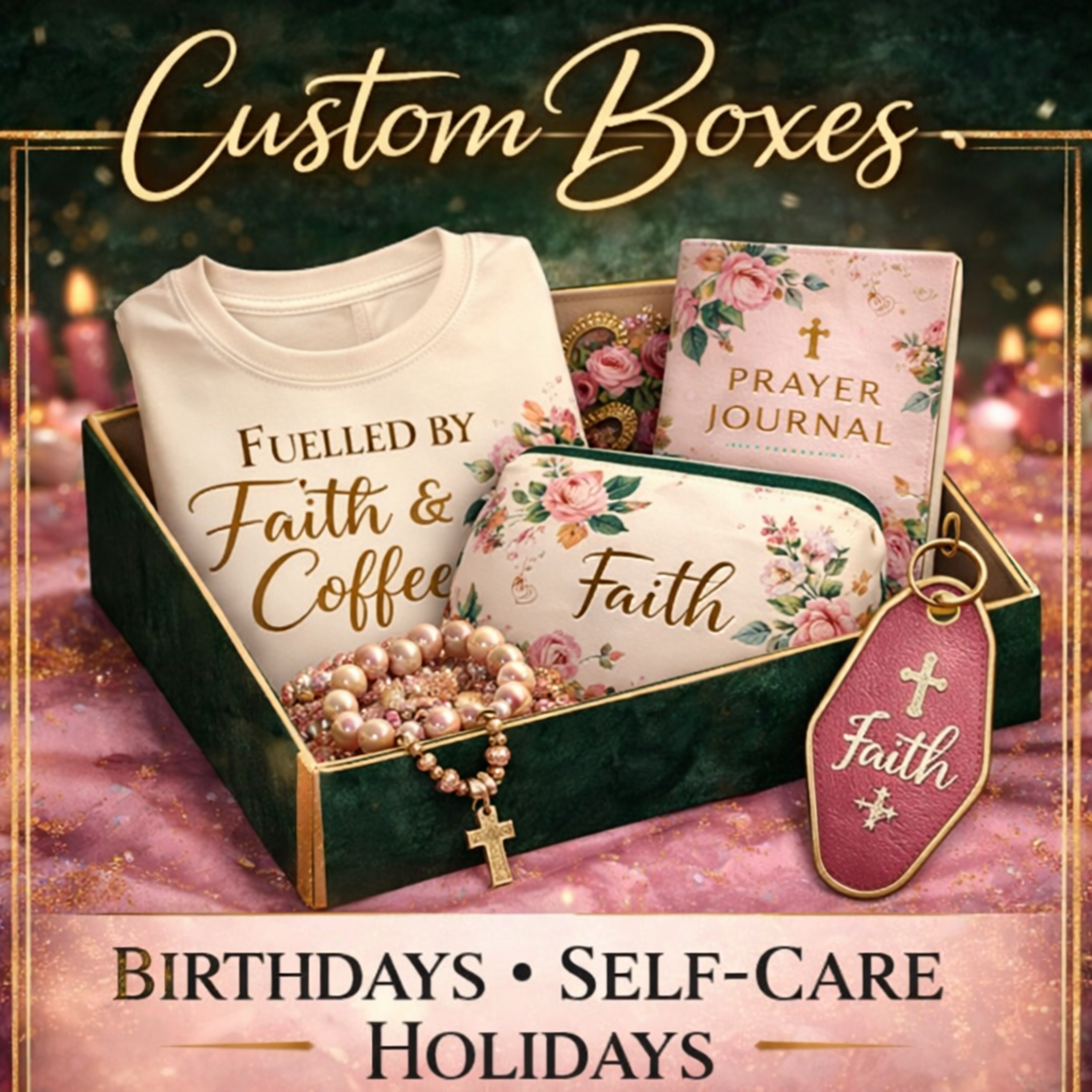 Custom curated boxes collection