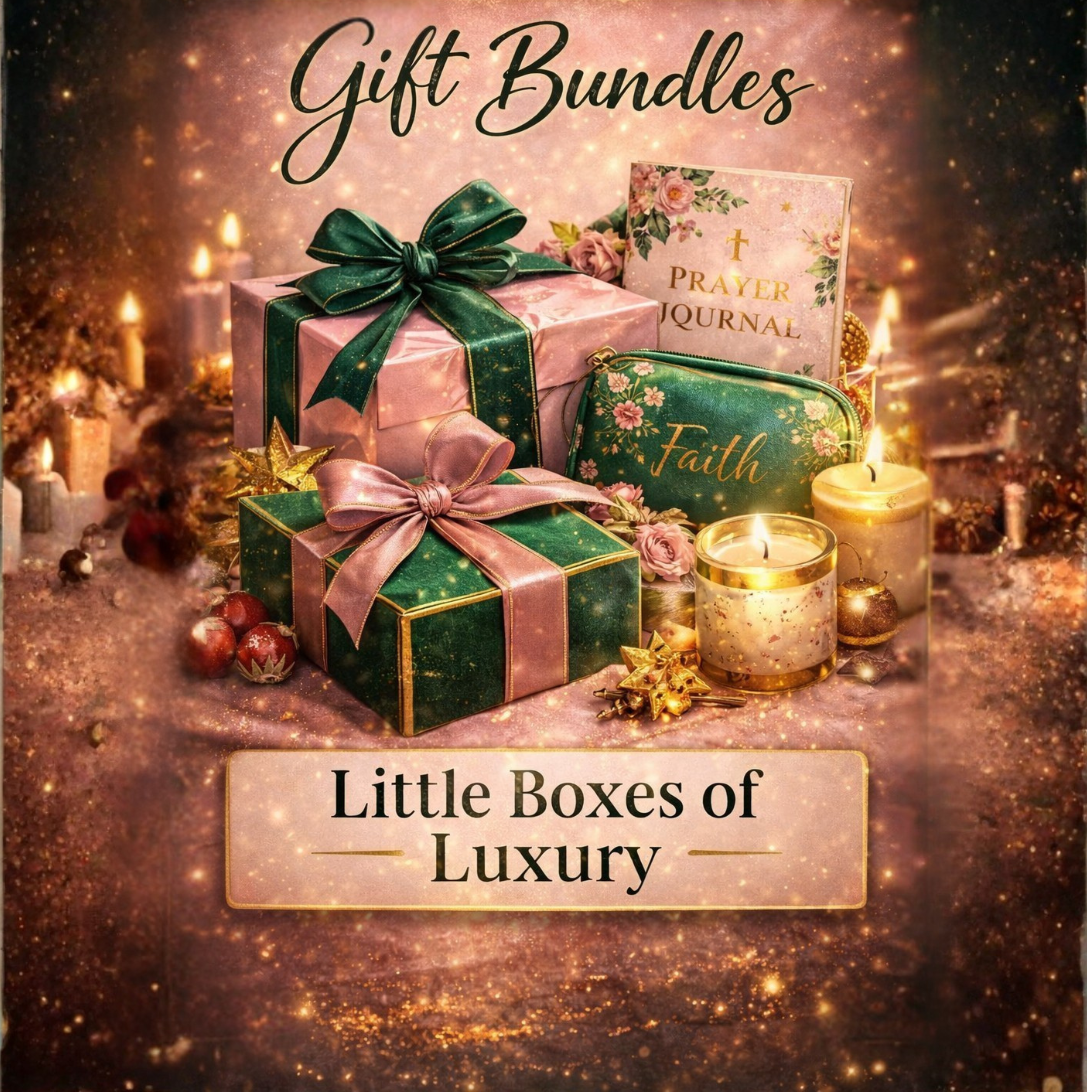 Gift bundles and little boxes of luxury